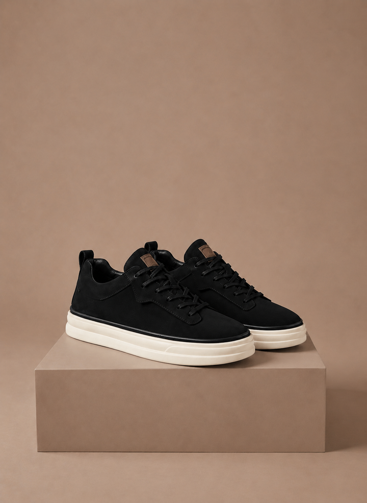 Men's Suede Sneakers – Classic Smart Casual Slip-On