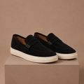 Men's Suede Penny Loafers – Premium Lightweight Slip-On