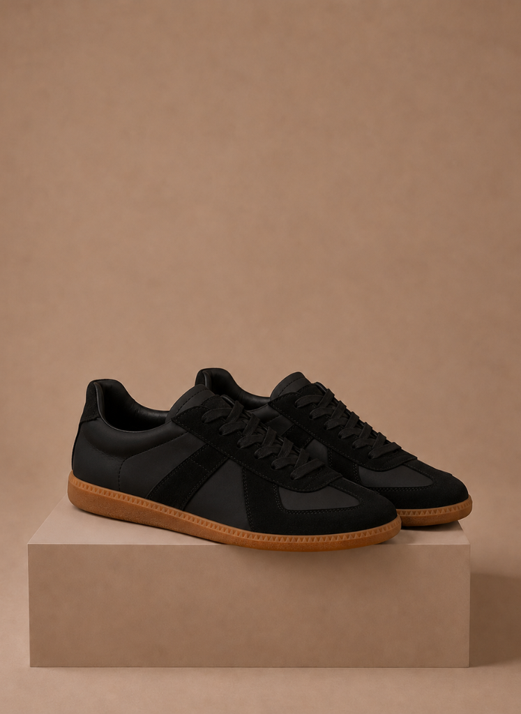 Men's Low-Top Suede Sneakers – Lightweight Casual