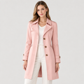 Women’s Trench Coat Classic Collar Lightweight Jacket