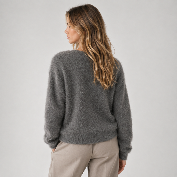 Women’s Cozy Knit Cardigan Button Front Casual Sweater