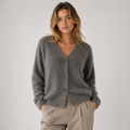 Women’s Cozy Knit Cardigan Button Front Casual Sweater