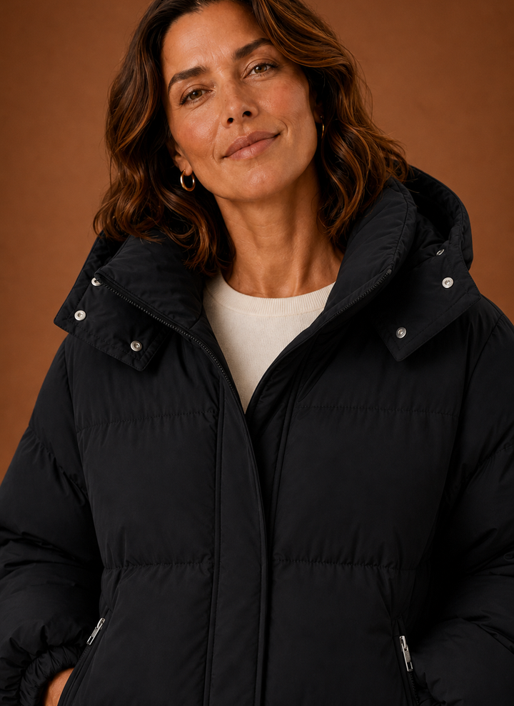 Women's Warm Puffer Jacket - Oversized Winter Coat