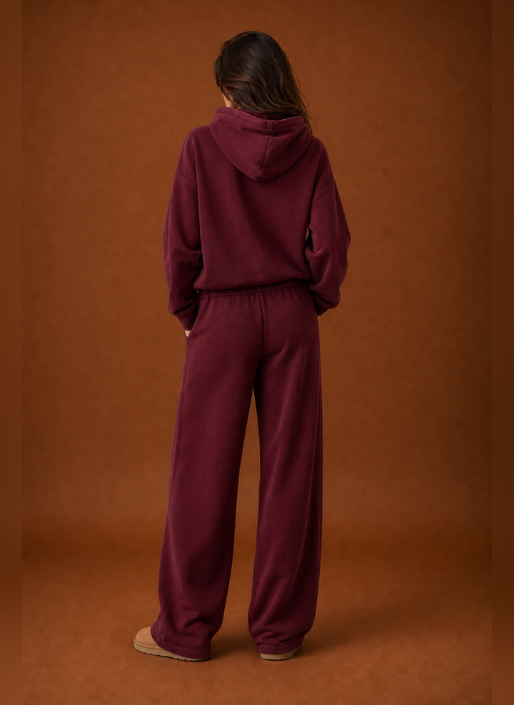 Women's Sweatsuit - Two-Piece Tracksuit Lounge Set