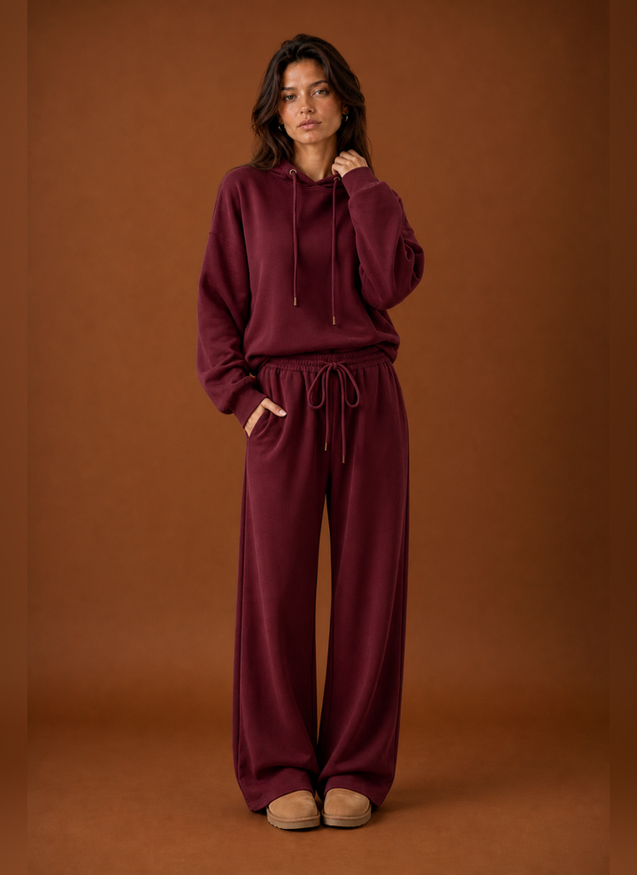 Women's Sweatsuit - Two-Piece Tracksuit Lounge Set
