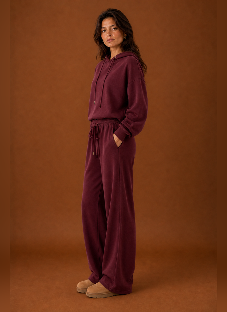 Women's Sweatsuit - Two-Piece Tracksuit Lounge Set