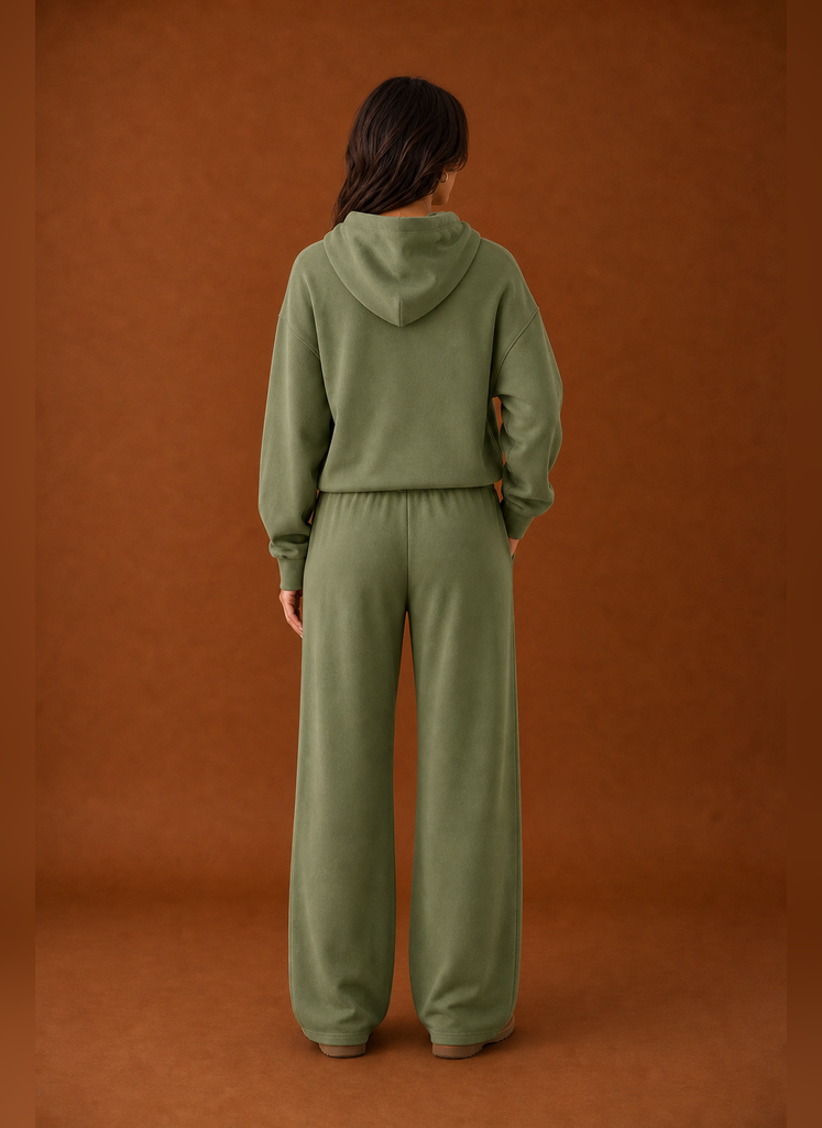 Women's Sweatsuit - Two-Piece Tracksuit Lounge Set