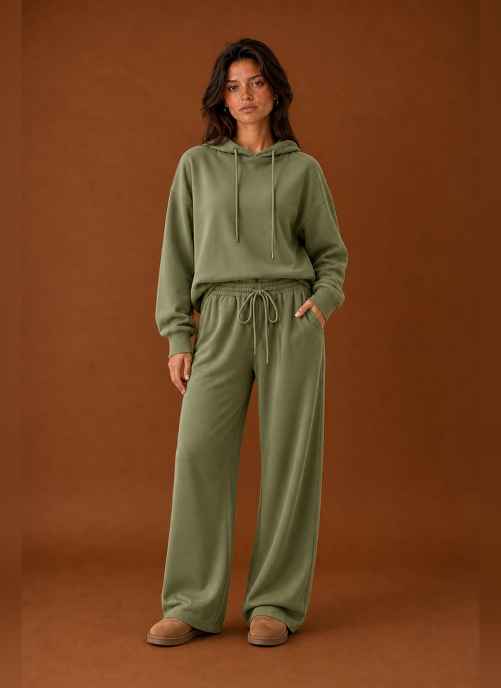 Women's Sweatsuit - Two-Piece Tracksuit Lounge Set