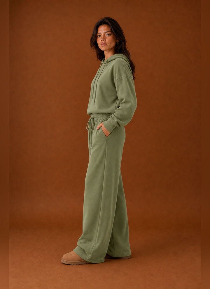 Women's Sweatsuit - Two-Piece Tracksuit Lounge Set