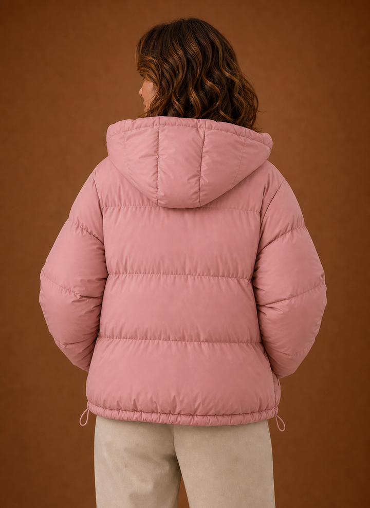 Women's Warm Puffer Jacket - Oversized Winter Coat